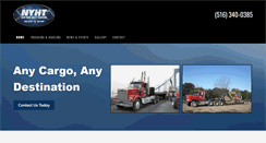 Desktop Screenshot of nyheavytrucking.com