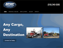 Tablet Screenshot of nyheavytrucking.com